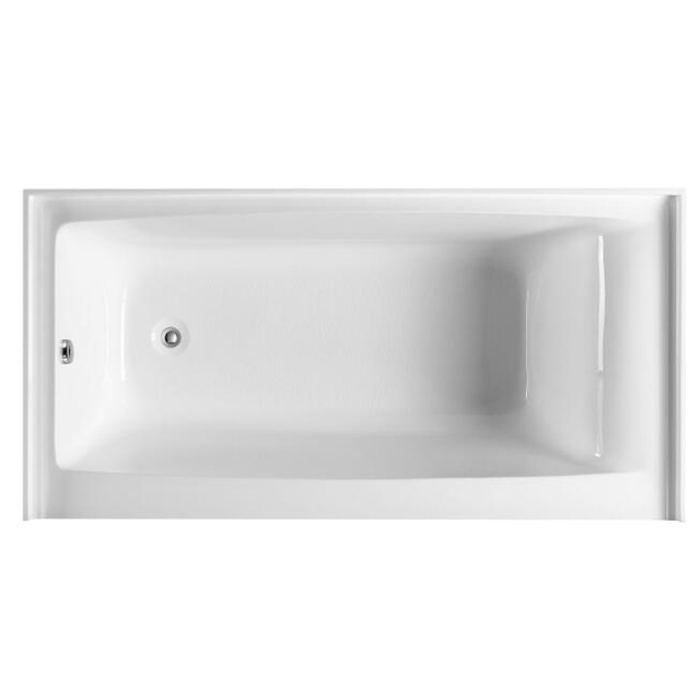 Corner Cheap Skirted Factory Bathtub Acrylic Apron Bathtub (#D006)