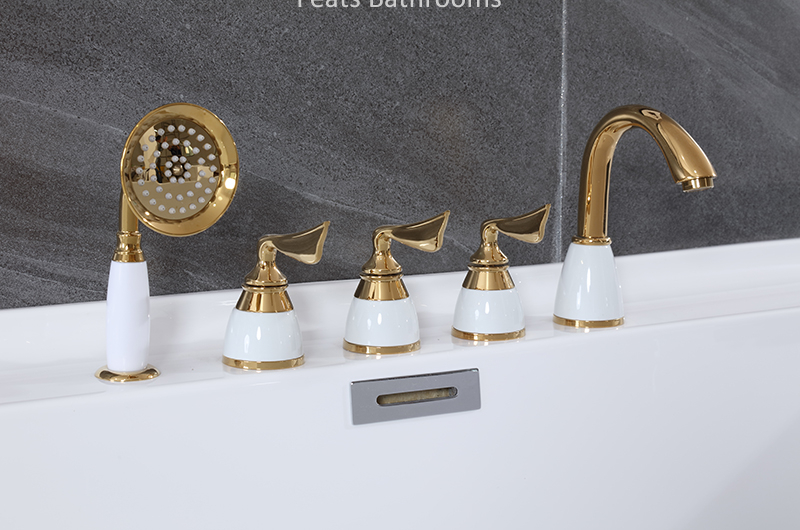 High Quality Pure Acrylic Bath Tub Rectangular Acrylic Massage Bathtub (#S008-Massage)