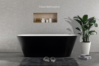 Oval Freestanding Bathtub Modern Acrylic Bath Tub (#S027)