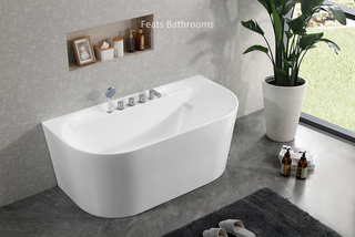 Corner Hot Tub Acrylic Bathtub(#S046)