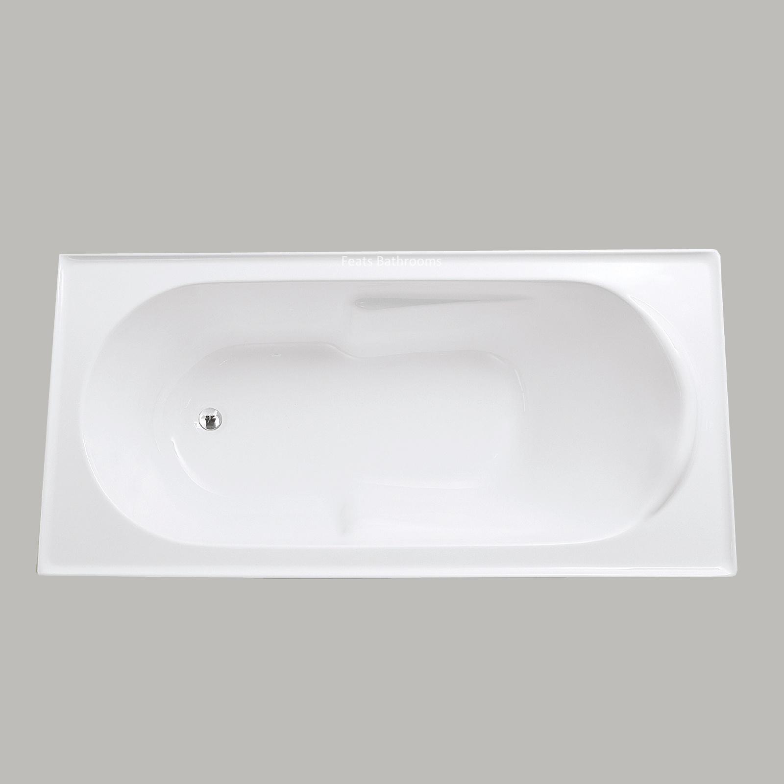 Modern Design Built Drop in Acrylic Insert Special Built-in Bathtub (#D001)