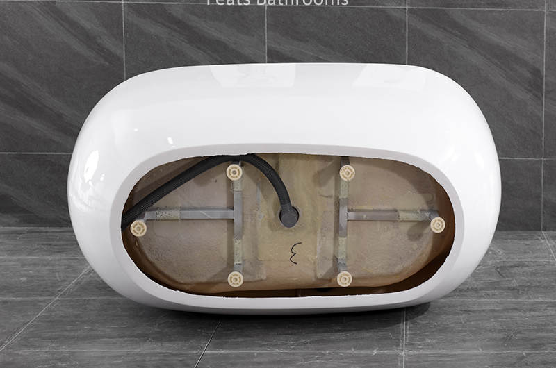 Modern High Quality Large Freestanding Soaking Acrylic Bathtub (#S003-Tapware)