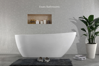 Popular Design One Ends Higher Bath Acrylic Bath Tubs(#S049)