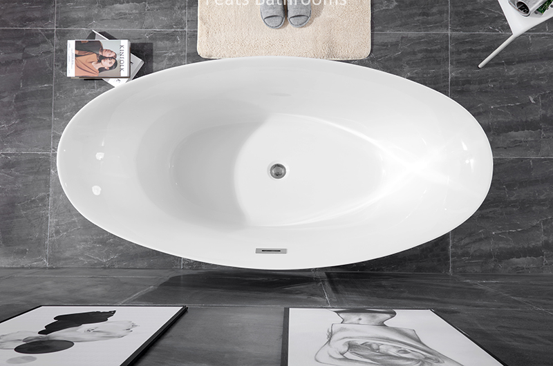 Hot Sell Bathroom Indoor Freestanding Acrylic Bath Tub (#S001)