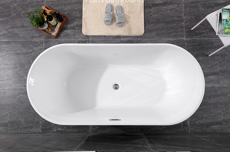 Family Simple Relax Professional Indoor Portable Badewanne Bath Tub Higher Roll Top Bathtub Hot Acrylic Bath Tub (#S062)