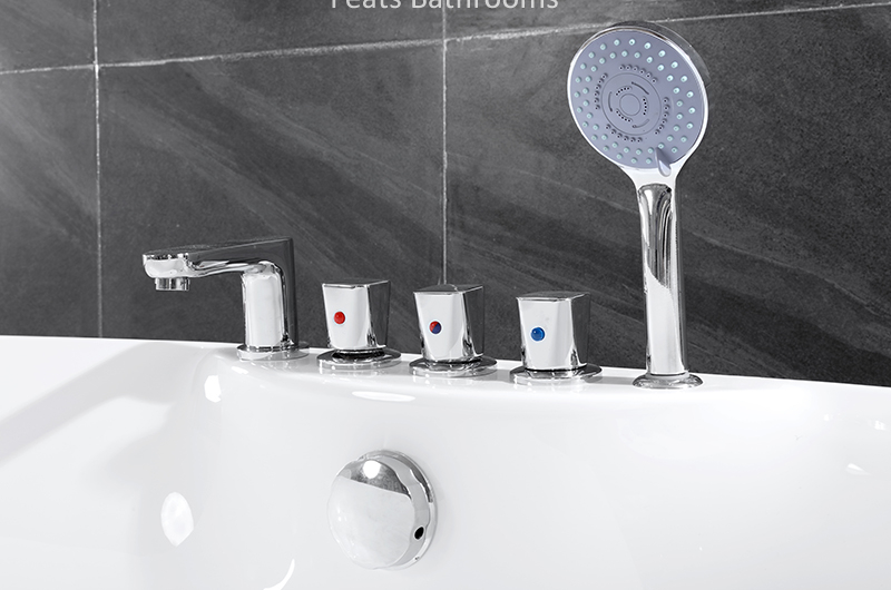 Hot Sell Bathroom Indoor Freestanding Acrylic Bathtub (#S001-Tapware)