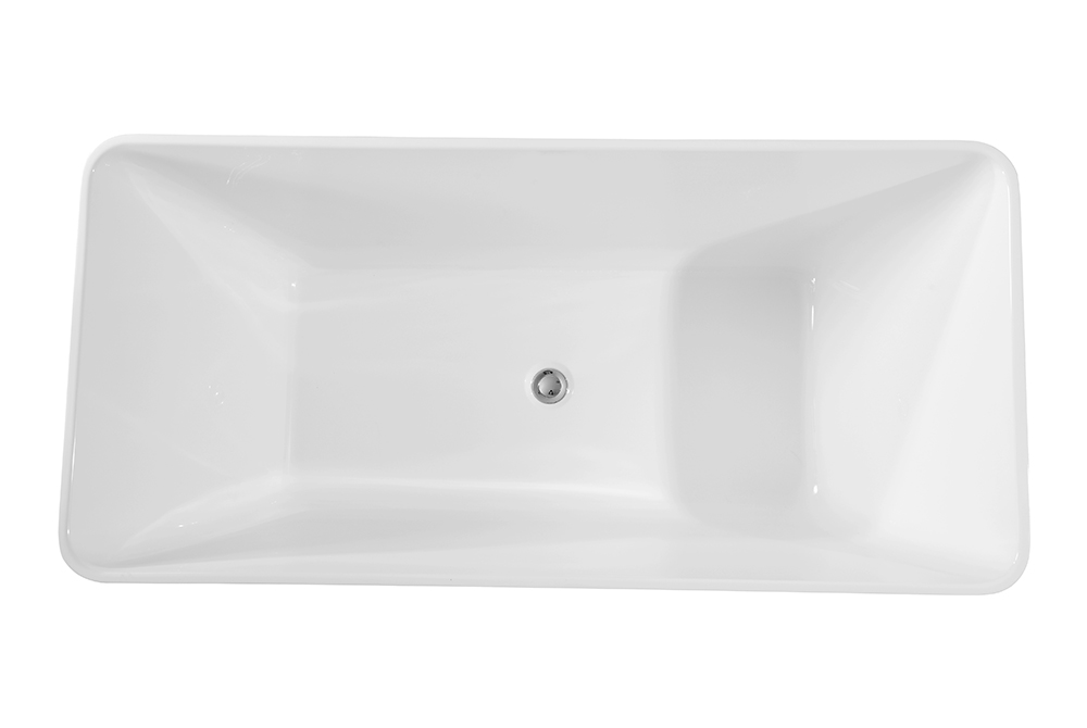 Cast Iron Feet Freestanding Bath Easy To Clean The Floor Acrylic Bath Tubs(#S052)