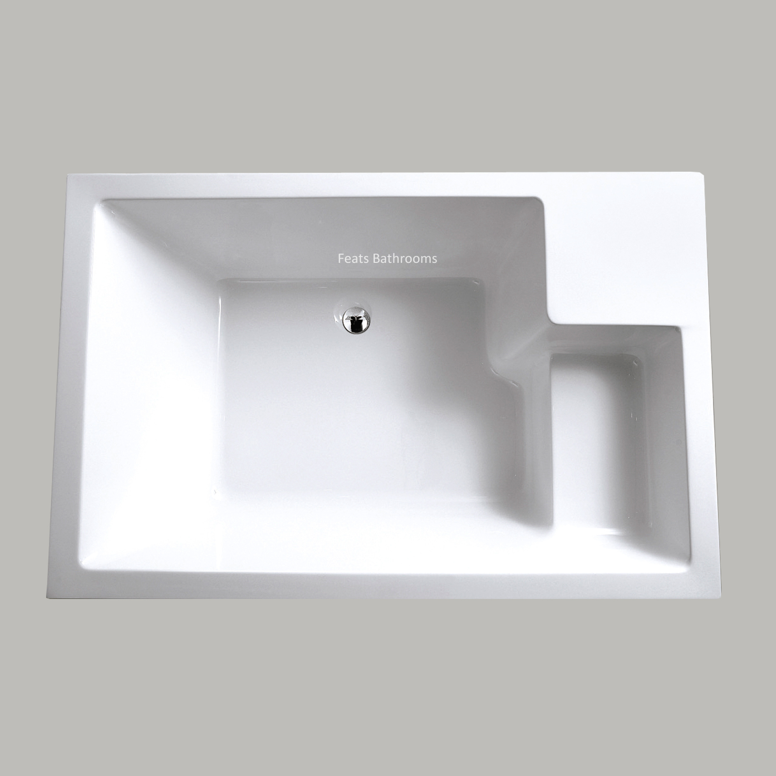 Luxury Massage Inground Dimensions Acrylic Drop-in Bath Tub (#D005)
