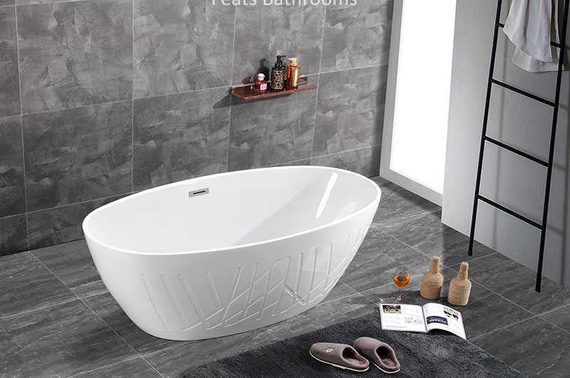Modern Popular Pure Acrylic Bathtub (#S072)