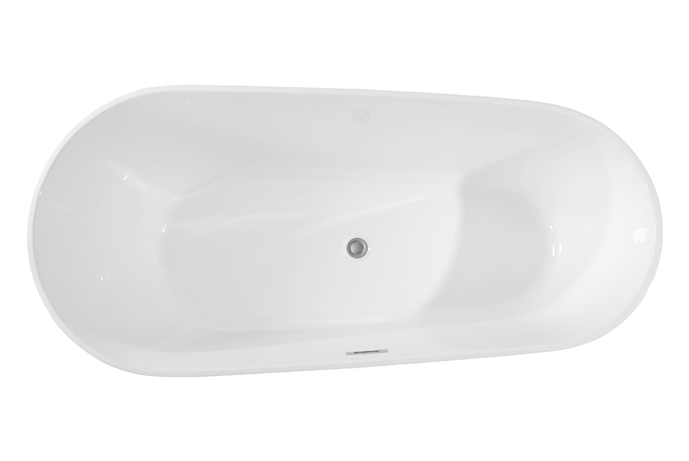 Duck Egg Shape Bath One Side Bigger The Other Side Smaller Acrylic Bath Tubs(#S032)