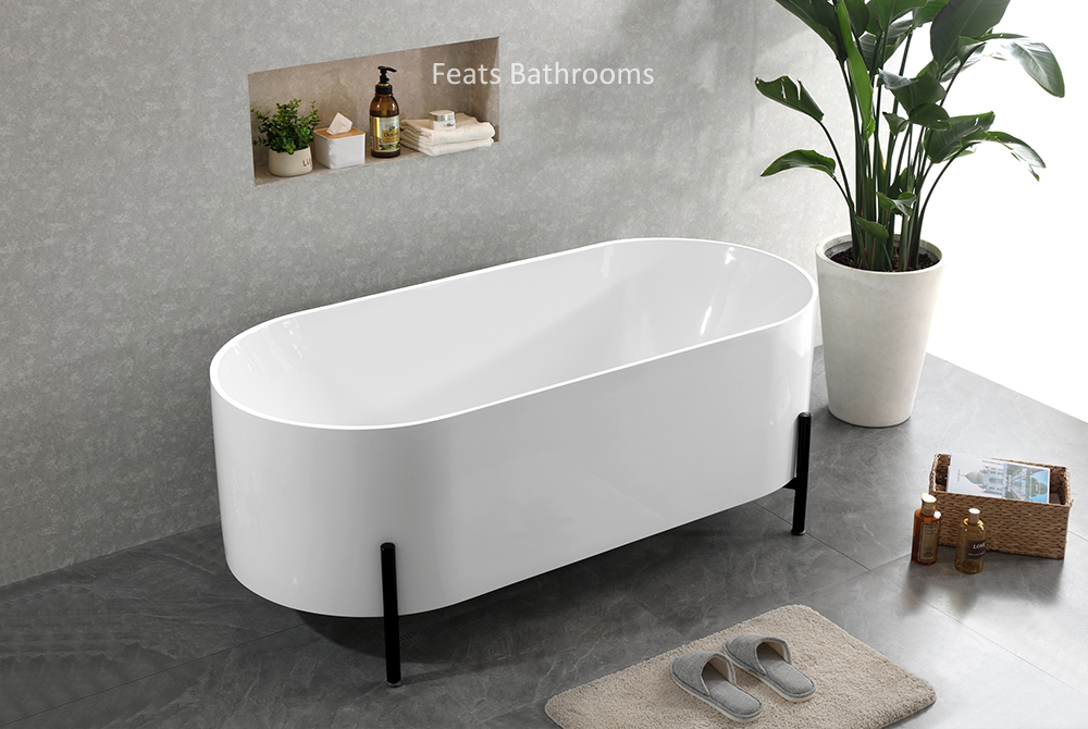 Cast Iron Feet Freestanding Bathtub (#S023)