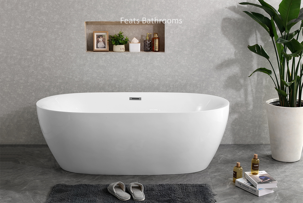 Round Freestanding Acrylic Bath Tub(#S017)