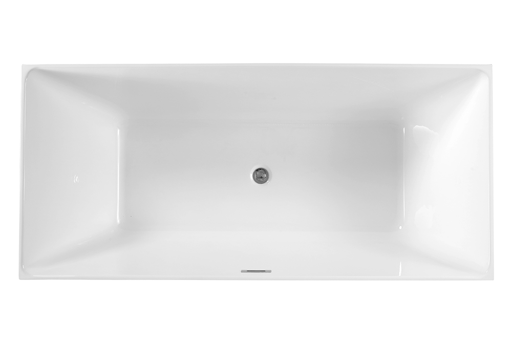 Square Freestanding Acrylic Bathtub(#S044)