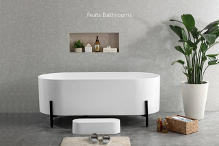 Cast Iron Feet Freestanding Bathtub (#S023)