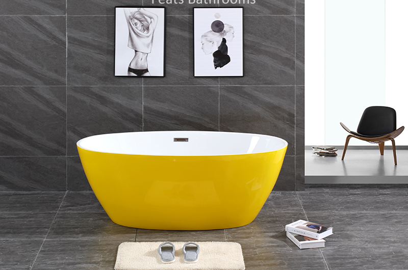 Adult Plastic Bathtub Beautiful Design Hot Acrylic Freestanding Bath Tub (#S038-Y)