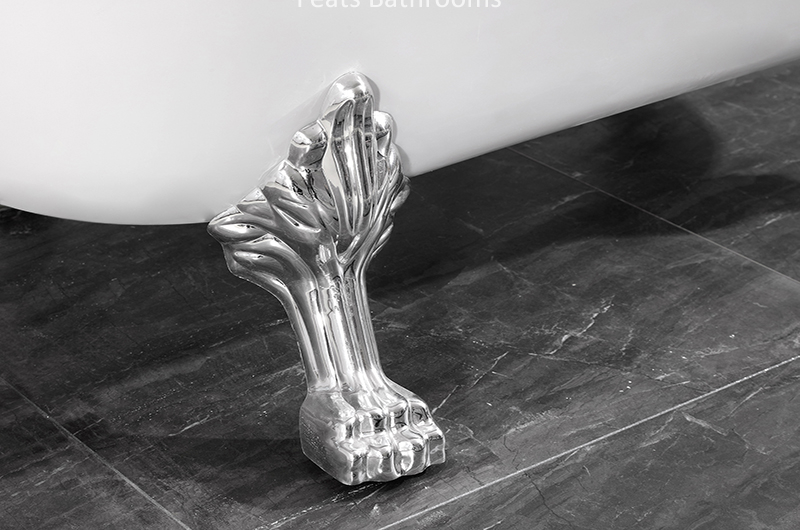 French Classical Royal Design Popular Bathroom Claw Acrylic Bathtub (#T002)