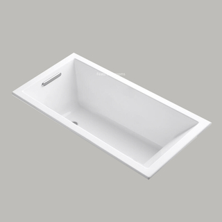 Corner Cheap Skirted Factory Bathtub Acrylic Apron Bathtub (#D008)