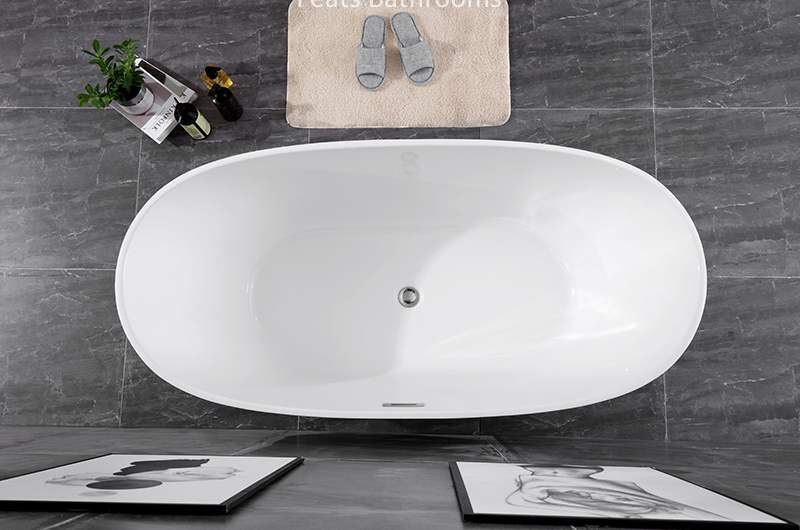 Adult Plastic Bathtub Beautiful Design Hot Acrylic Freestanding Bath Tub (#S038-Y)