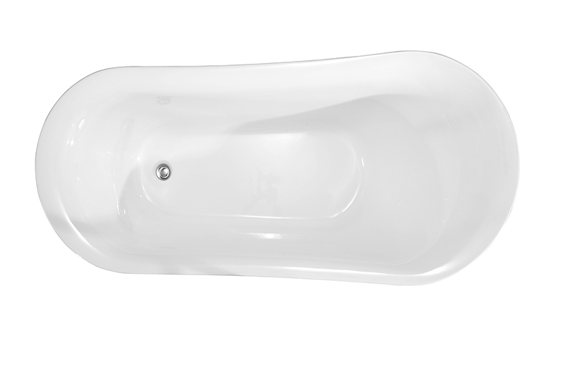 French Classical Royal Design Popular Bathroom Claw Acrylic Bathtub (#T002)