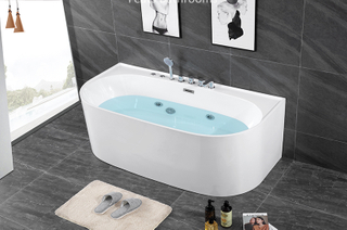Modern Pure Acrylic Freestanding Acrylic Bathtub (#S026-Massage)