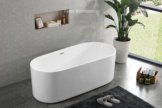 Duck Egg Shape Bath One Side Bigger The Other Side Smaller Acrylic Bath Tubs(#S032)