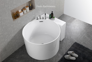 Round Acrylic Bathtub Freestanding Bath (#S021T)