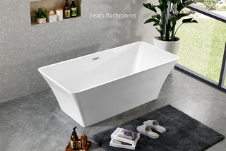 Square Tubs Soaking Acrylic Bathtub (#S030)